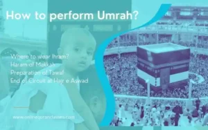 How to perform Umrah